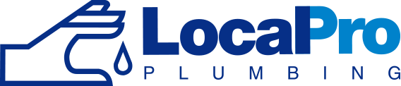 LOCALPRO PLUMBING LOGO BLUE